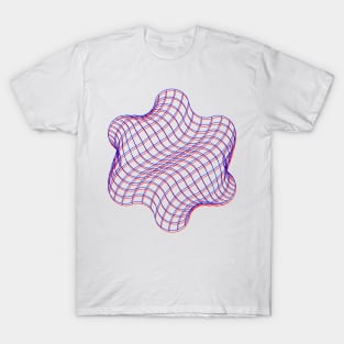 glitch grid T-Shirt